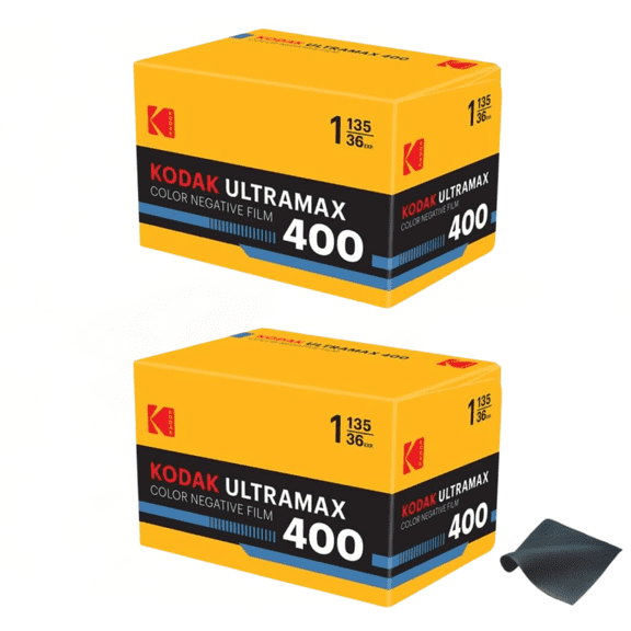 Kodak Ultramax 400 Color Negative Film, 35mm, 2-Pack
