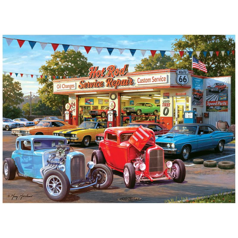 Kodak cork 1000pc - hot rod service garage