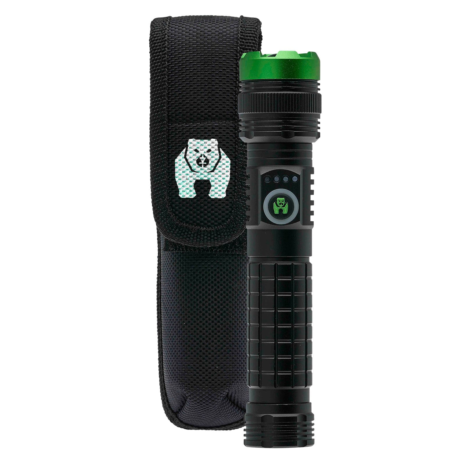 Kodiak 2000 Lumen Rechargeable Tactical Flashlight with