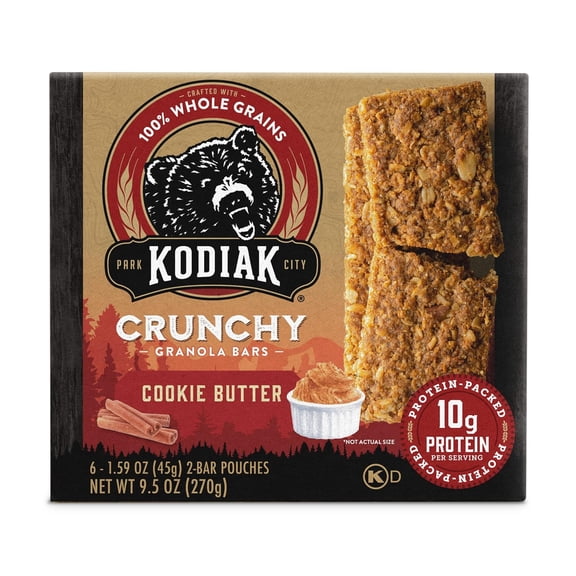 Kodiak Bar Granola Butter Cookie (12 Pack) 9.5 oz