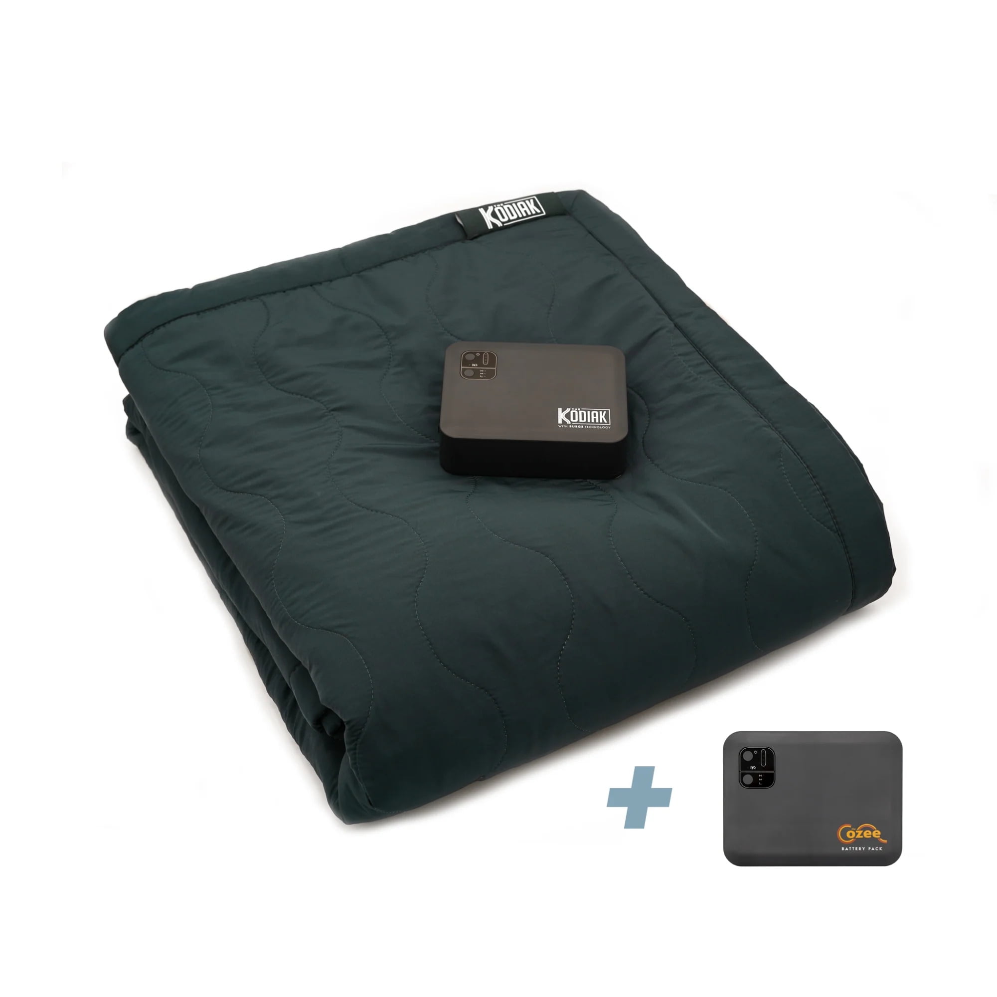 Portable Heated Blanket Battery Operated, 60 x 40 USB Battery Heated Blanket for Outdoors and Camping, 40W 27000mAh Heating Blanket with 5 Heating