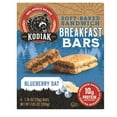 thumbnail image 1 of Kodiak Cakes Breakfast Bars Soft Baked Sandwich 100% Whole Grain Blueberry Oat - 7.05 oz Pack of 2, 1 of 2