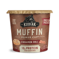 thumbnail image 1 of Kodiak Cakes Cinnamon Roll Muffin Cup, 12g of Protein per Serving, 2.36 oz, 1 of 7