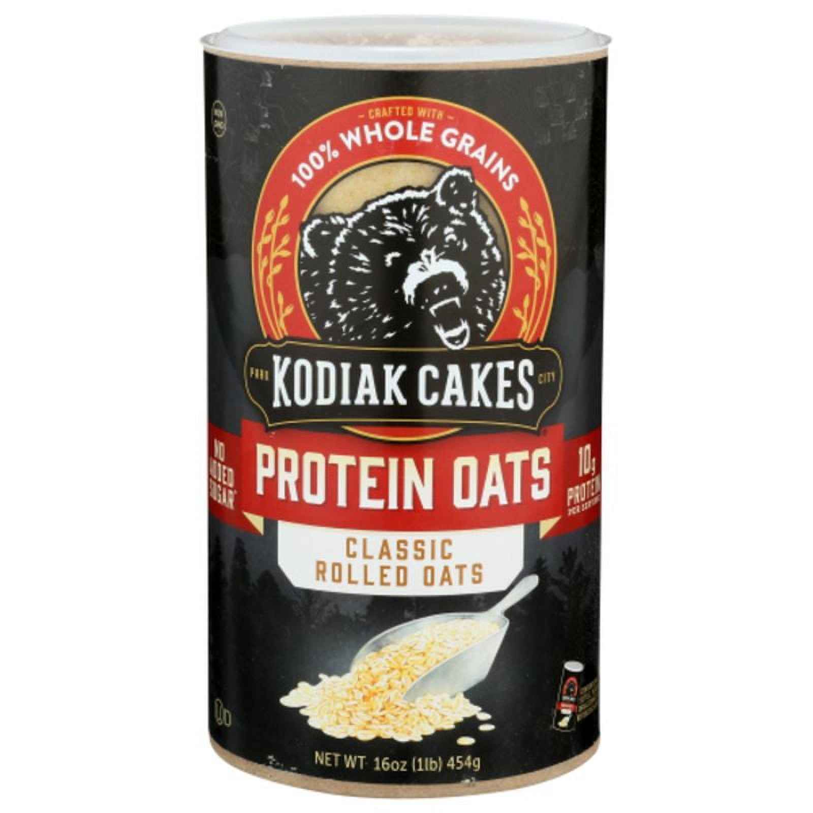 Kodiak Cakes Classic Rolled Protein Oats 16 oz Pack of 3