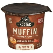Kodiak Cakes Cups Bundle - Cinnamon & Maple Flapjack Power Cups - 12 Cups, Each 2.26 Ounces - 12g of Protein Per Serving, Made With 100% Whole Grains - On The Go in Cornershop Confections Pack
