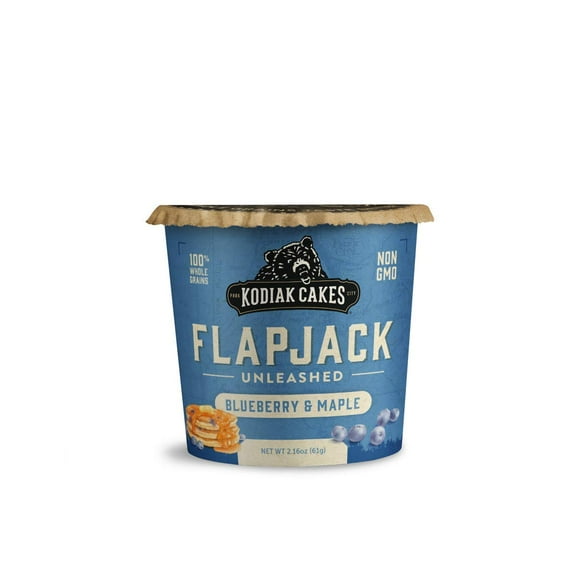 Kodiak Cakes Flapjack Power Cup, Blueberry & Maple, 2.22 oz (Pack of 84)