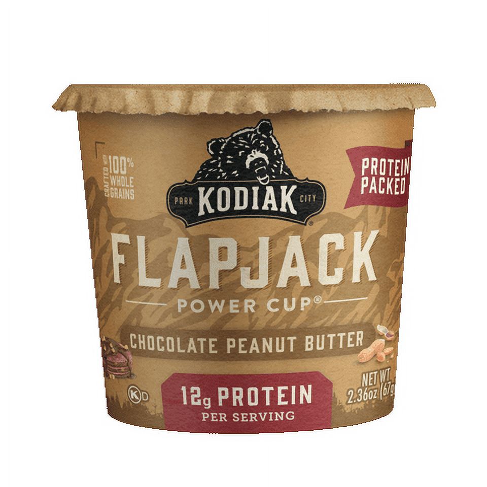 Kodiak Cakes Flapjack Power Cup Chocolate Peanut Butter 2.36 oz Pack