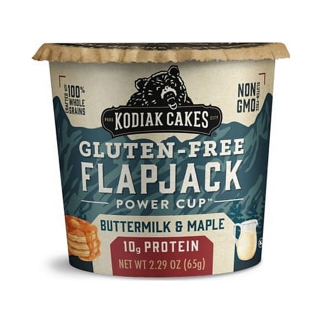 Kodiak Cakes Gluten Free Buttermilk & Maple Flapjack Cup, 2.29 Ounces