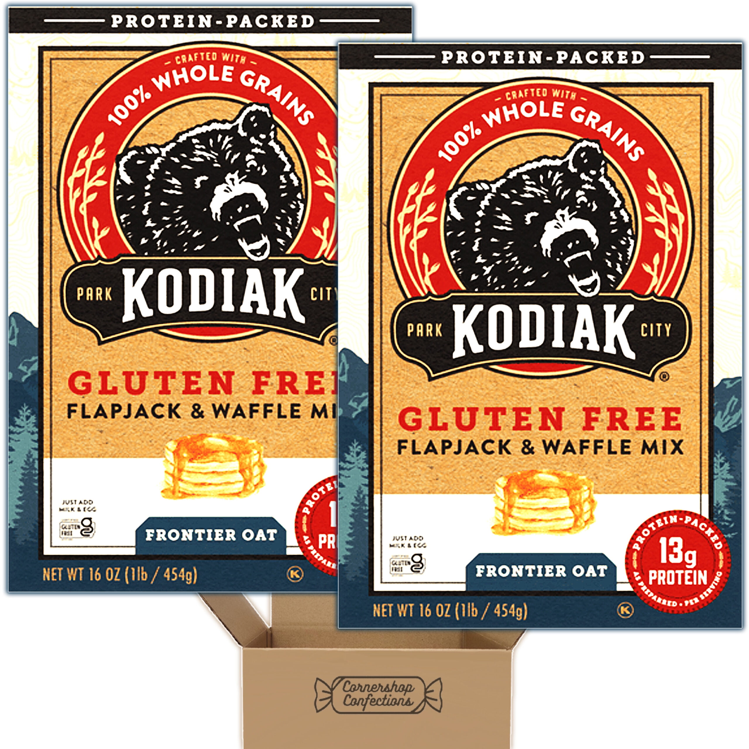 Kodiak Cakes Gluten-Free Frontier Oat Flapjack and Waffle Mix
