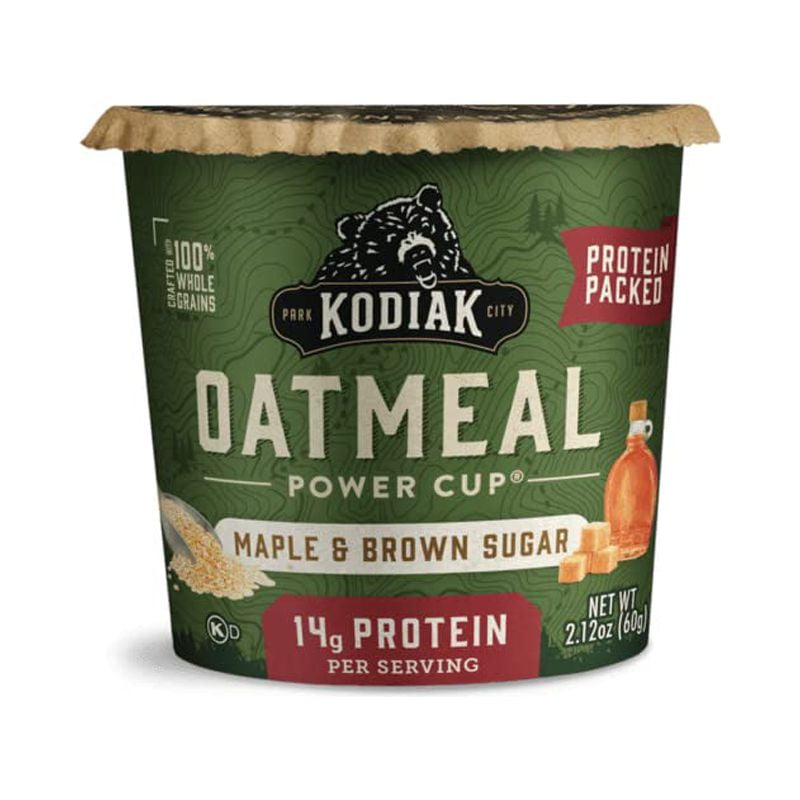 Kodiak Cakes Instant Oatmeal Cups Maple & Brown Sugar High Protein