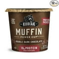 thumbnail image 1 of Kodiak Cakes Minute Muffins, Double Dark Chocolate, 2.36 Ounce (Pack of 12) (Packaging May Vary), 1 of 6