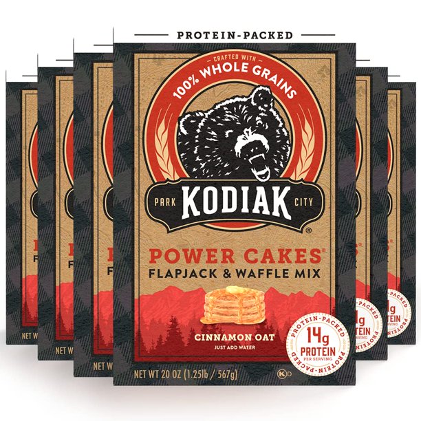 Kodiak Cakes Power Cakes Protein Pancake Mix & Waffle Mix 100
