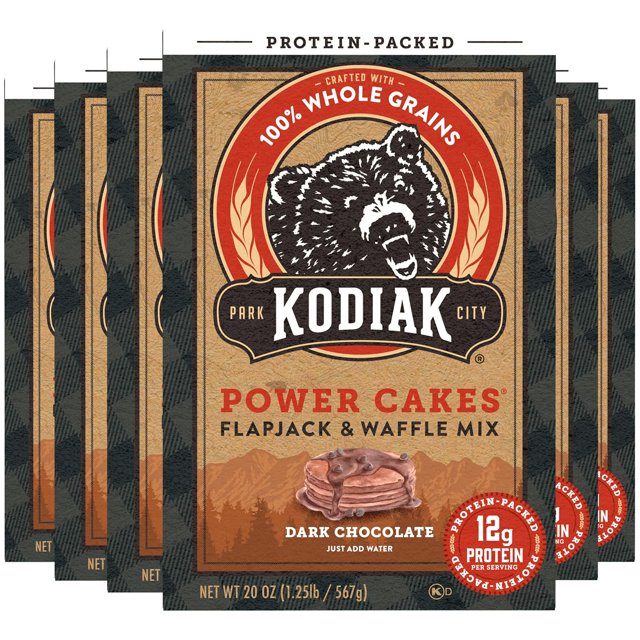 Kodiak Cakes Protein Pancake Power Cakes, Flapjack and Waffle Baking
