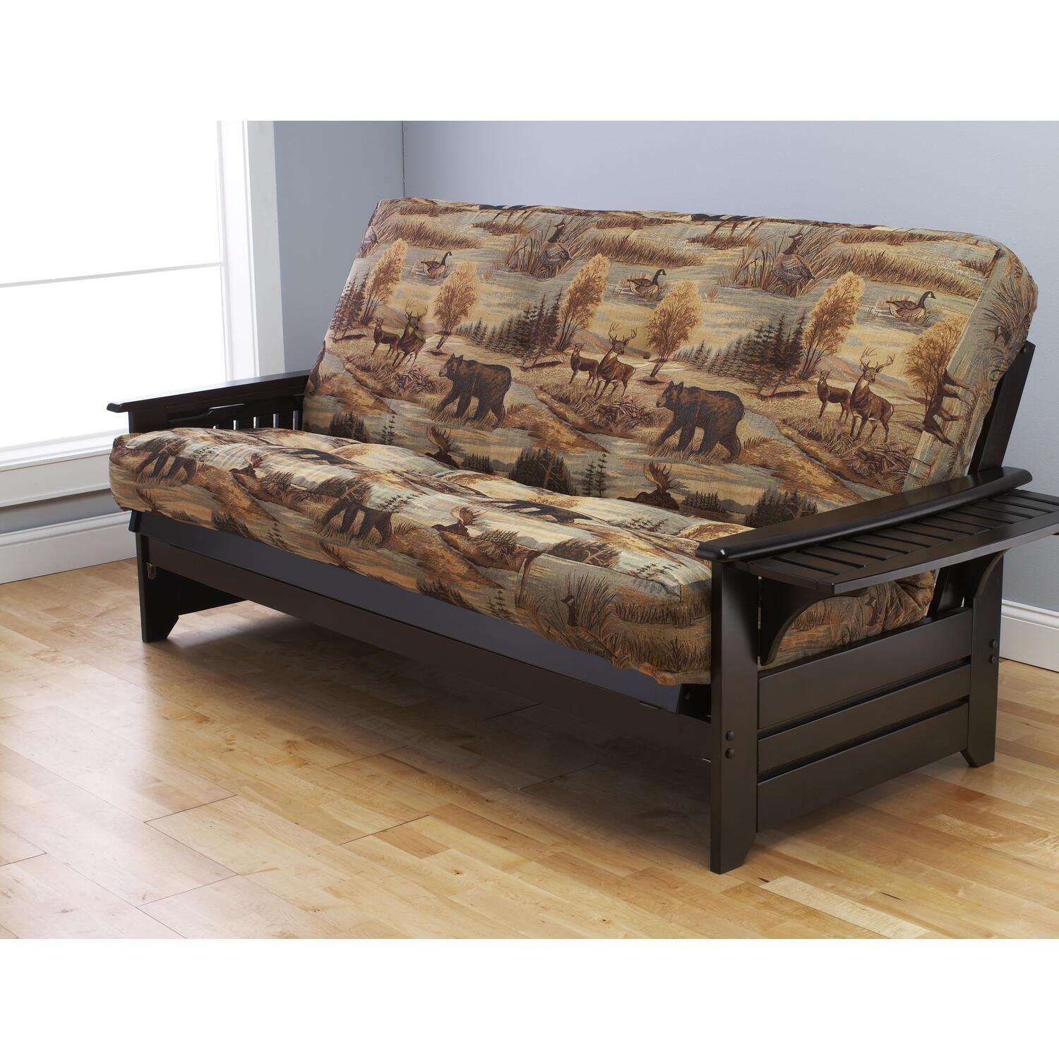 Kodiak Furniture Phoenix Futon with Canadian Fabric Mattress in