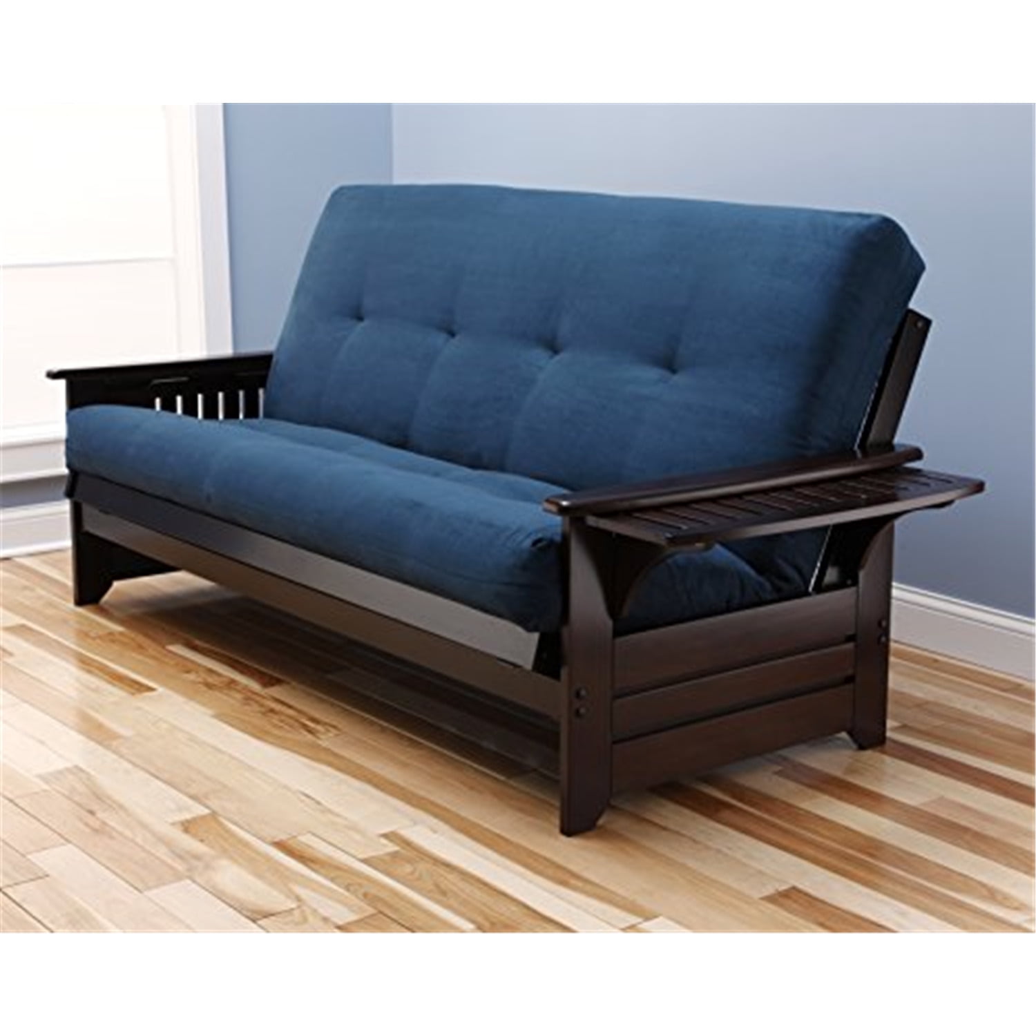 Kodiak Furniture Comfortable Phoenix Queen Sleep Futon with Suede