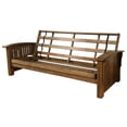 thumbnail image 1 of Kodiak Furniture Washington Futon Frame in Rustic Walnut Brown Finish, 1 of 7