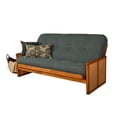 thumbnail image 1 of Kodiak Furniture Westport Full-size Wood Futon Set in Honey with Aqua Mattress, 1 of 14