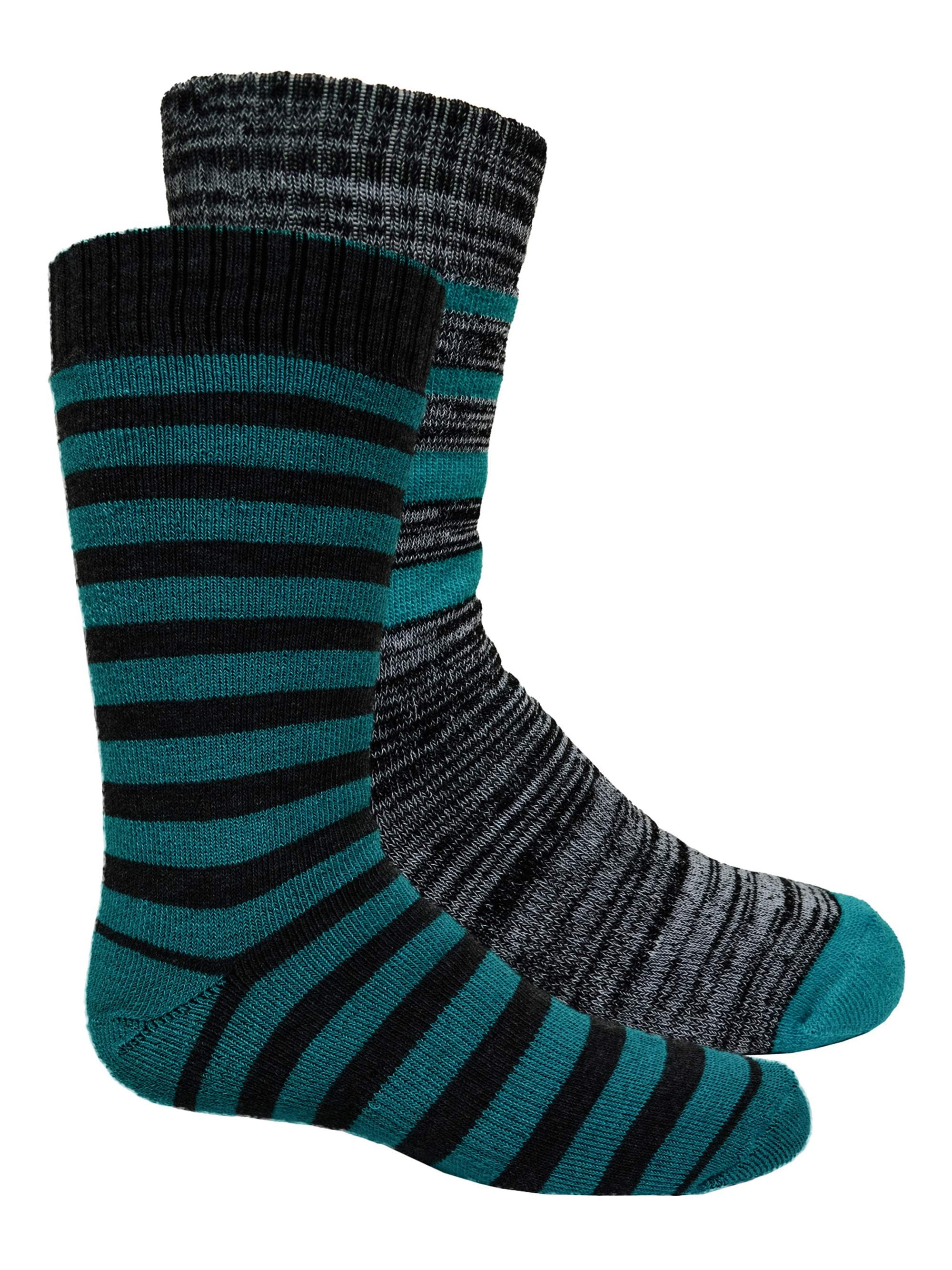 Kodiak Girls Thermal Slipper Socks, 2 Pack