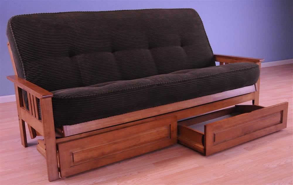 Kodiak Lodge Frame Canadian Full Mattress- Tan - Brown