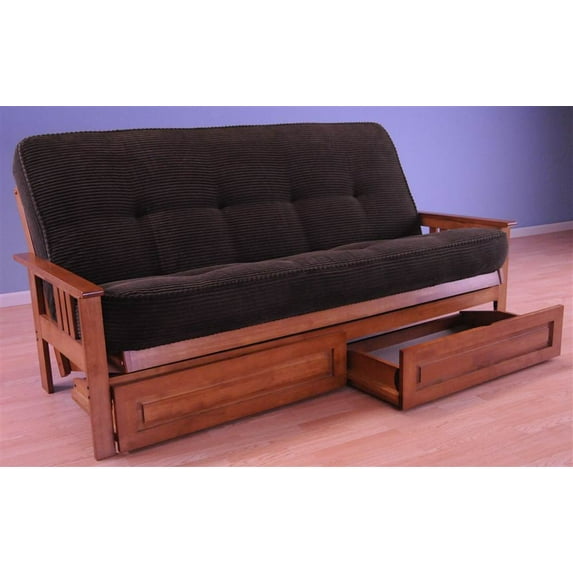 Kodiak Lodge Frame Canadian Full Mattress- Tan - Brown