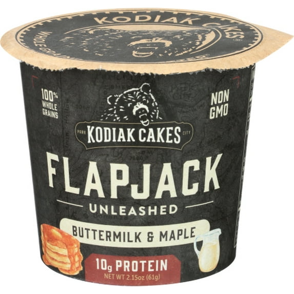 Kodiak Mix Flapjack Cup Buttermilk Maple 2.15 oz (Pack of 12)