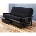 thumbnail image 1 of Kodiak Monterey Frame Suede Mattress & Storage Drawers- Black - Black, 1 of 3