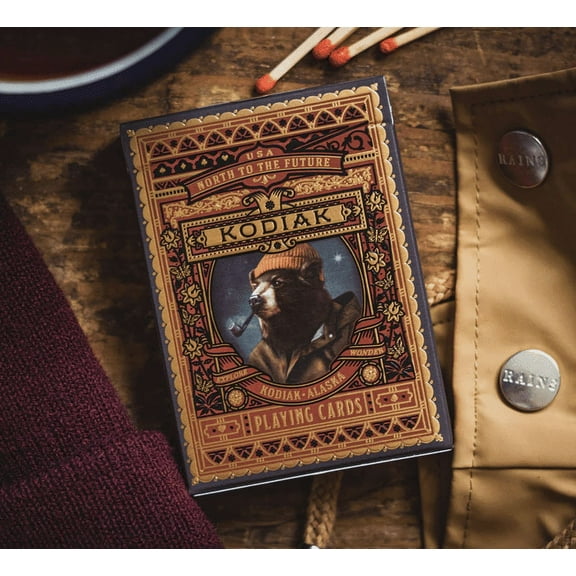 Kodiak Alaska (Gilded) Playing Cards by Dan & Dave