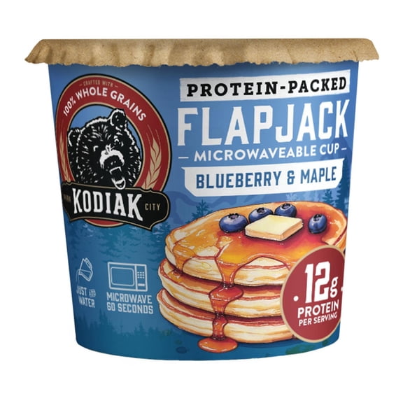 Kodiak Protein-Packed Blueberry and Maple Pancake Cup, 2.22 oz