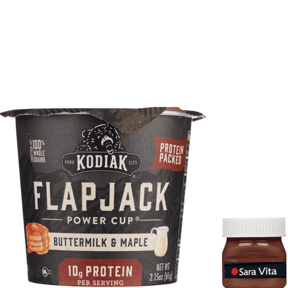Kodiak Protein-Packed Buttermilk and Maple Pancake Cup, 2.15 oz