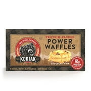 Kodiak Protein-Packed Chocolate Chip Power Waffles, 10.72 oz, 8 Count (Frozen)