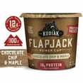 thumbnail image 1 of 2X - Kodiak Protein-Packed Chocolate Chip and Maple Pancake Power Cup with 12g Protein, 1 of 5