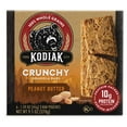 thumbnail image 1 of Kodiak Protein-Packed Peanut Butter Crunchy Granola Bars, 1.59 oz, 6 Count Cardboard Box, 1 of 10
