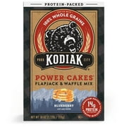 Kodiak Protein-Packed Power Cakes Blueberry Pancake and Waffle Mix, 18 oz Box