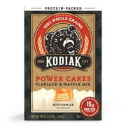 Kodiak Protein-Packed Power Cakes Buttermilk Pancake and Waffle Mix, 20 oz Box