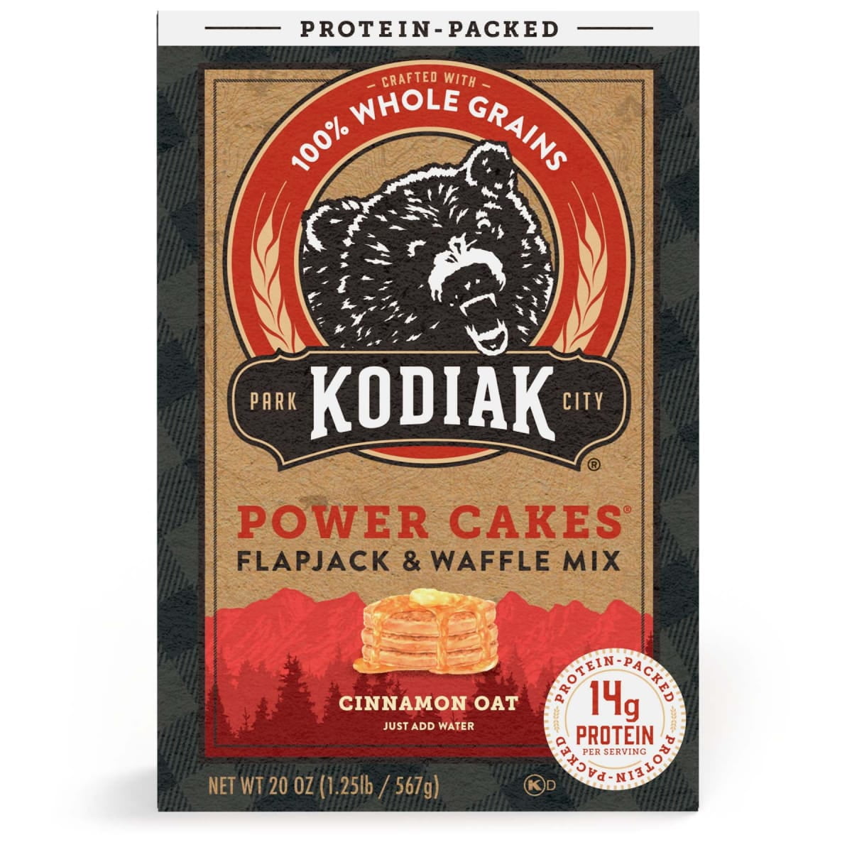 Kodiak Power Cakes 20oz - Pre-measured mixes for ecommerce
