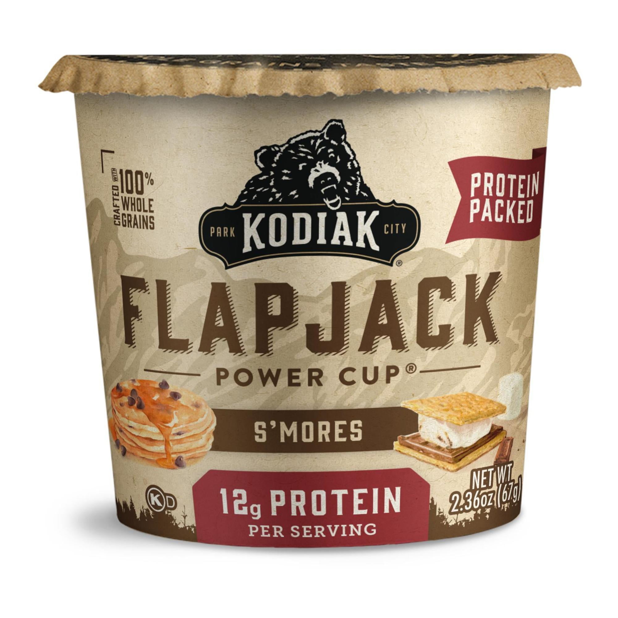 Kodiak Protein-Packed S'mores Pancake Cup, 2.36 oz - Walmart.com