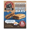 thumbnail image 1 of Kodiak Soft-Baked Sandwich Blueberry Oat Protein Breakfast Bars, 1.76 oz, 4 Count, Ready to Eat, 1 of 1