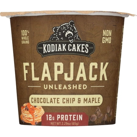 Kodiak Unleashed Flapjack Chocolate Chip & Maple Power Cup