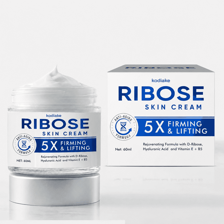 Kodiake Ribose Skin Cream, 60ml , Rejuvenating Formula with D