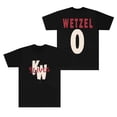 thumbnail image 1 of Koe Wetzel 0 Jersey T-Shirts 9 Lives Tour Logo Merch Tee Summer Women Men Fashion Short Sleeve Top, 1 of 4