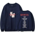 thumbnail image 1 of Koe Wetzel 9 Lives Tour Merch Crewneck Sweatshirts Winter Women Men Fashion Long Sleeve Streetwear, 1 of 5