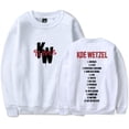 thumbnail image 1 of Koe Wetzel 9 Lives Tour Merch Crewneck Sweatshirts Winter Women Men Fashion Long Sleeve Streetwear, 1 of 5