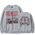 thumbnail image 1 of Koe Wetzel Damn Near Normal Tour 2024 Crewneck Sweatshirt Unisex Fashion Long Sleeve, 1 of 5