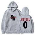 thumbnail image 1 of Koe Wetzel Logo Hoodies 9 Lives Tour Merch Long Sleeve Sweatshirts Unisex Fashion Casual Streetwear, 1 of 5