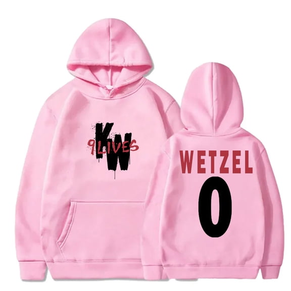 Koe Wetzel Logo Hoodies 9 Lives Tour Merch Long Sleeve Sweatshirts Unisex Fashion Casual Streetwear