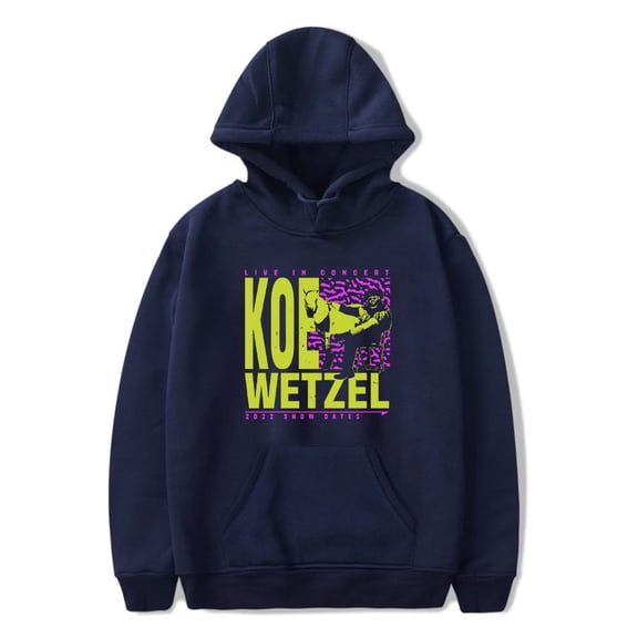 Koe Wetzel Merch Hoodie Live In Concert 2022 Show Dates Hoodies Men Women Long Sleeve Sweatshirt Streetwear Pullover Top