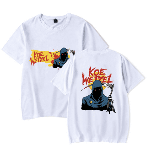 Koe Wetzel Merch The Road to Hell Paso Tour T-shirt t shirt Men Women Short Sleeve Tee Crewneck Streetwear Top