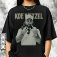 thumbnail image 1 of Koe Wetzel Shirt, Koe Vintage Western Music, Wetzel Concert Tour Bootleg 90s Gift Unisex Shirt, Music Tour 2024, Trending Tee, Black Color, 1 of 2