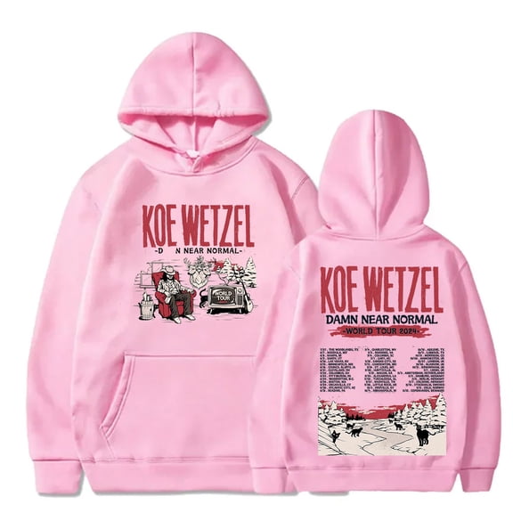 Koe Wetzel Tour Hoodies 9 Lives Album Merch Pullovers Winter Women Men Fashion Casual Long Sleeve Sweatshirts