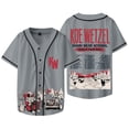 thumbnail image 1 of Koe Wetzel Tour Merch Baseball Jacket KW Logo T-shirts Summer Women Men Fashion Casual V-neck Short Sleeve Tee, 1 of 3
